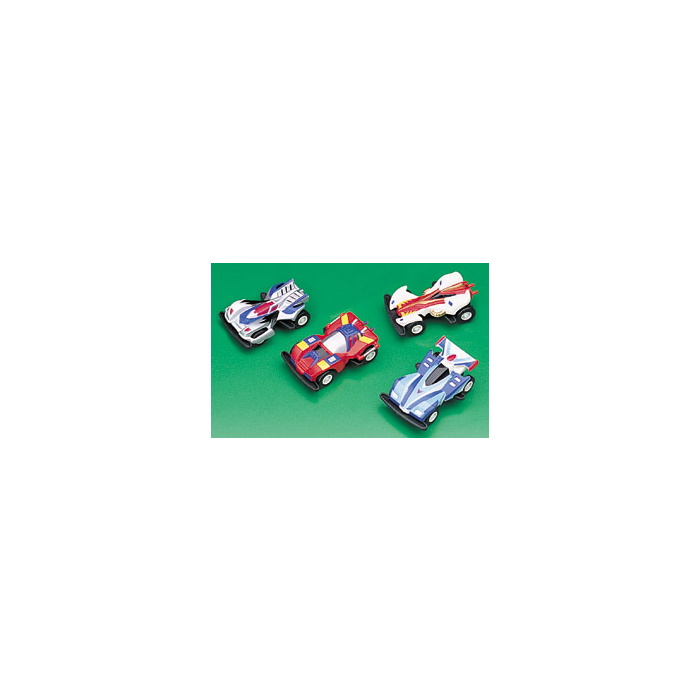 PULL-BACK RACE CARS - 2-1/2 - 12/PACK