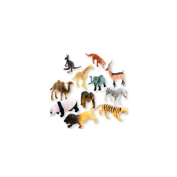 ZOO ANIMALS ASSORTMENT - 1-1/4 - 2-3/4 - 144/PACK
