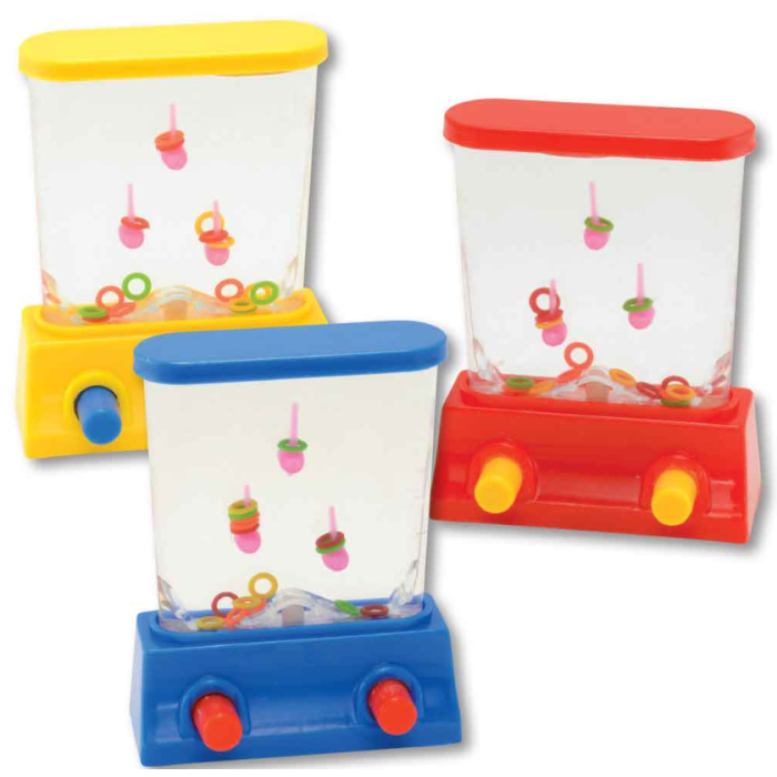 CLASSIC WATER RING TOSS GAMES - 2-5/8 X 3-1/4 - 12/PACK