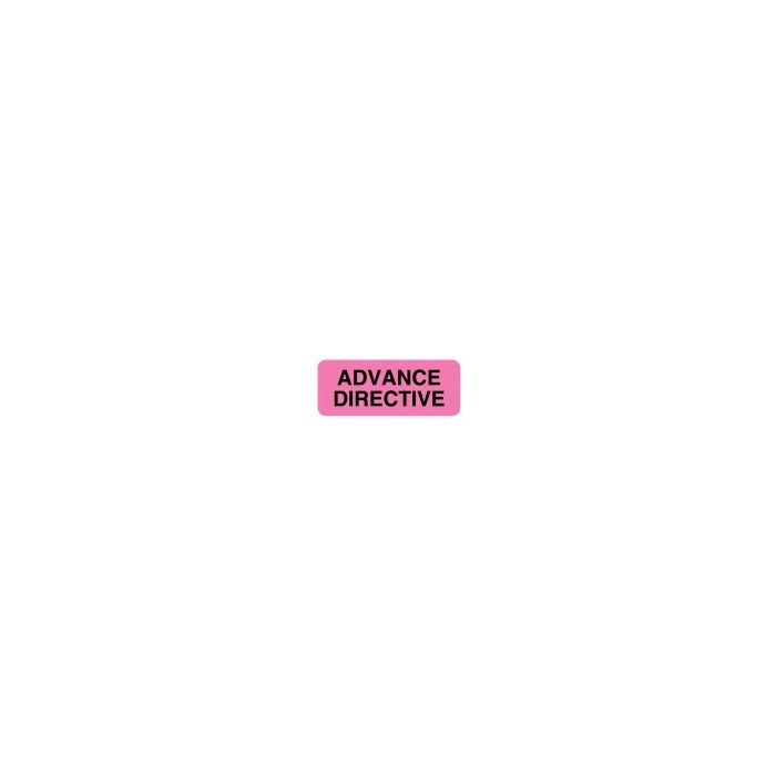 MR720 LABEL ADVANCE DIRECTIVE - MR720