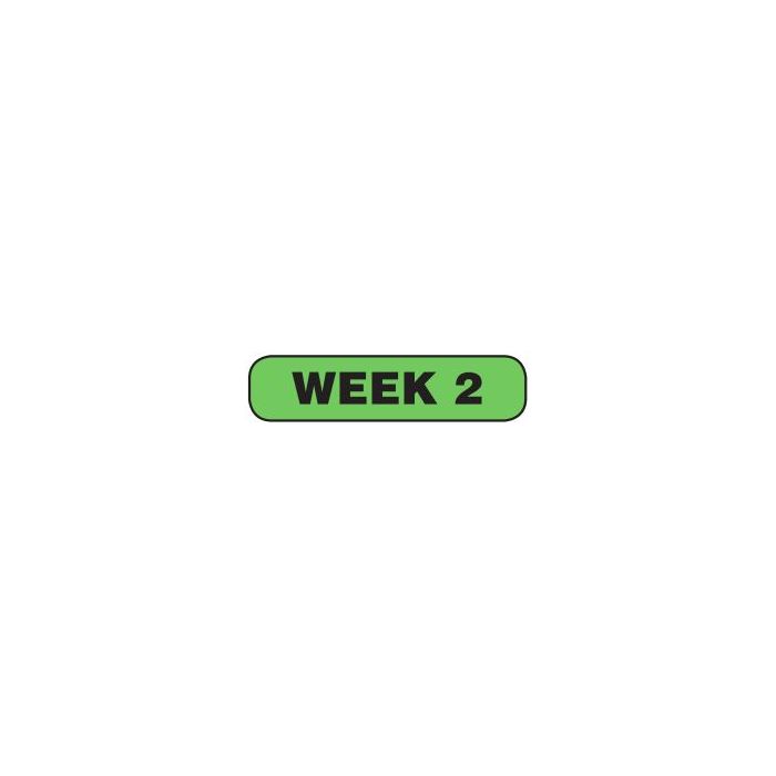WARNING LABEL - 1-9/16 X 3/8 - WEEK 2 - P-WEEK2