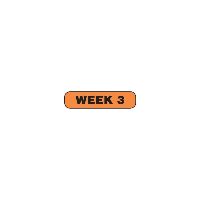 WARNING LABEL - 1-9/16 X 3/8 - WEEK 3 - P-WEEK3