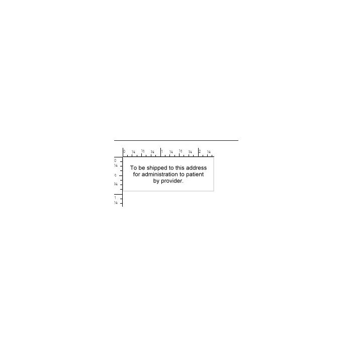 STAMP - SELF-INKING - 7/8 X 2-3/8 - TO BE SHIPPED