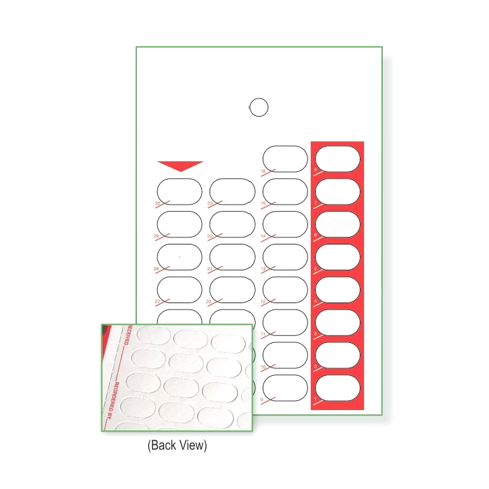 300-61 30 CT PILL CARDS - PC300-61