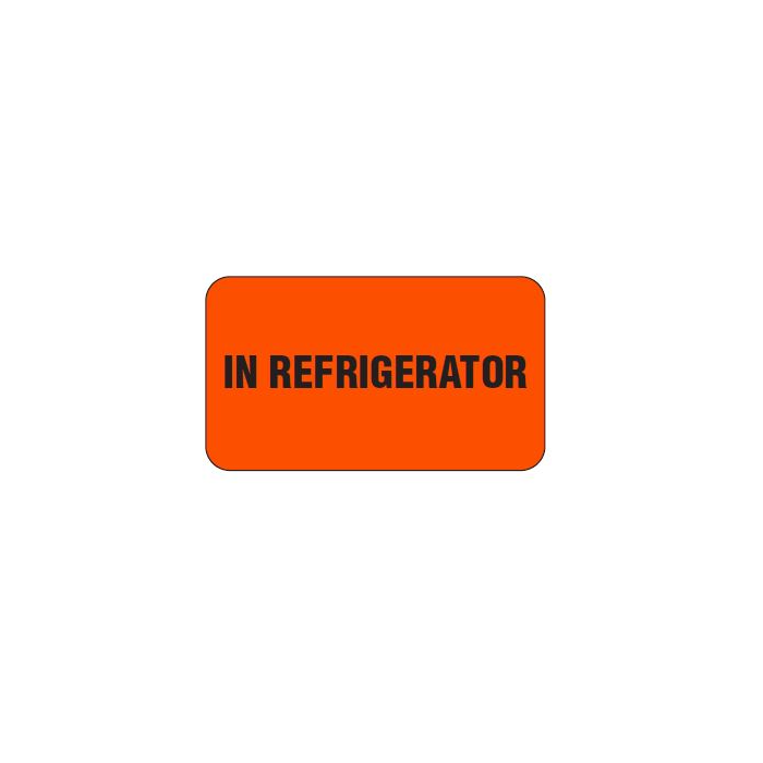 WARNING LABEL - 1-3/4 X 1 - IN REFRIGERATOR