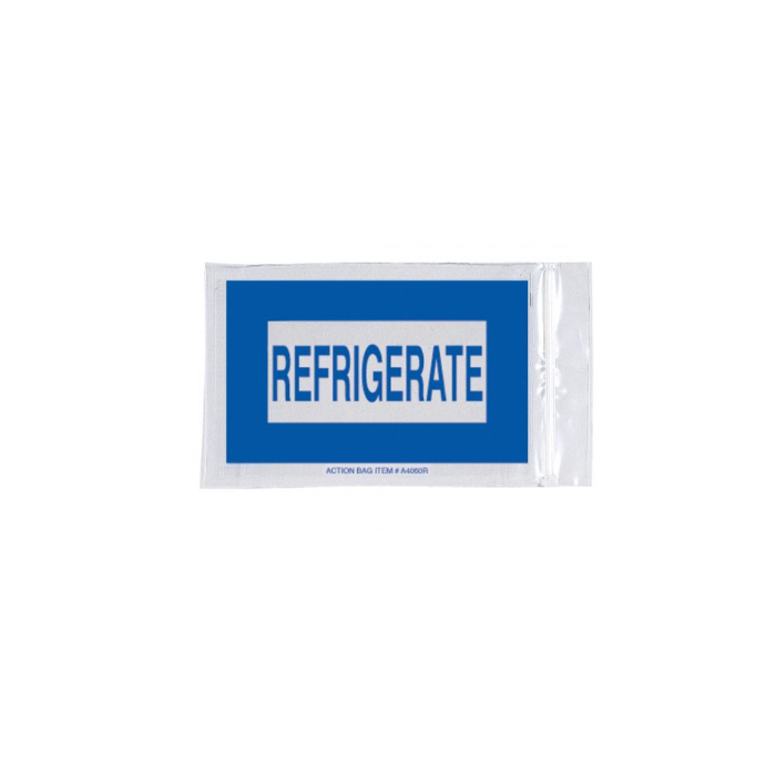 RECLOSABLE ZIP BAG - REFRIGERATE - 6 X 9 - 2 MIL - 1000/CASE - Q13