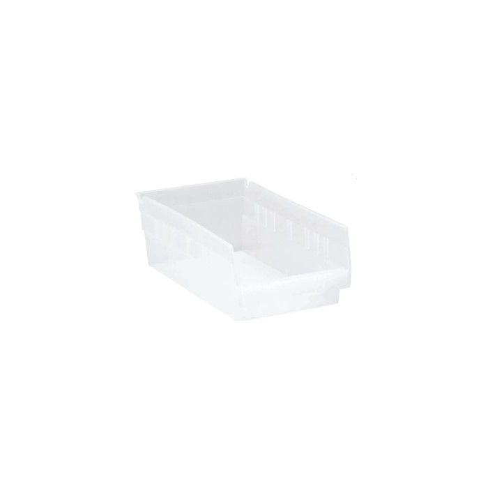 ECONOMY SHELF BIN - CLEAR