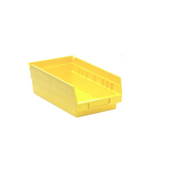 ECONOMY SHELF BIN - YELLOW
