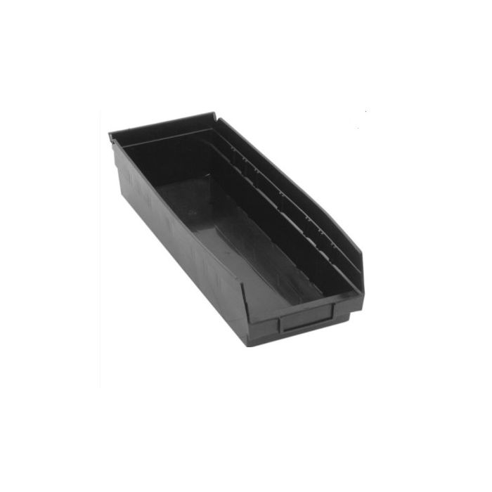 ECONOMY SHELF BIN -BLACK