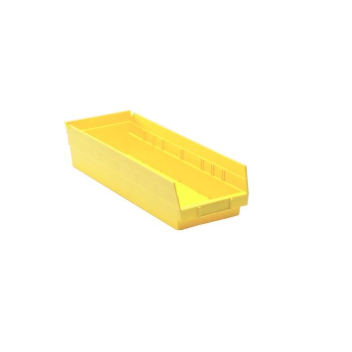 ECONOMY SHELF BIN - YELLOW