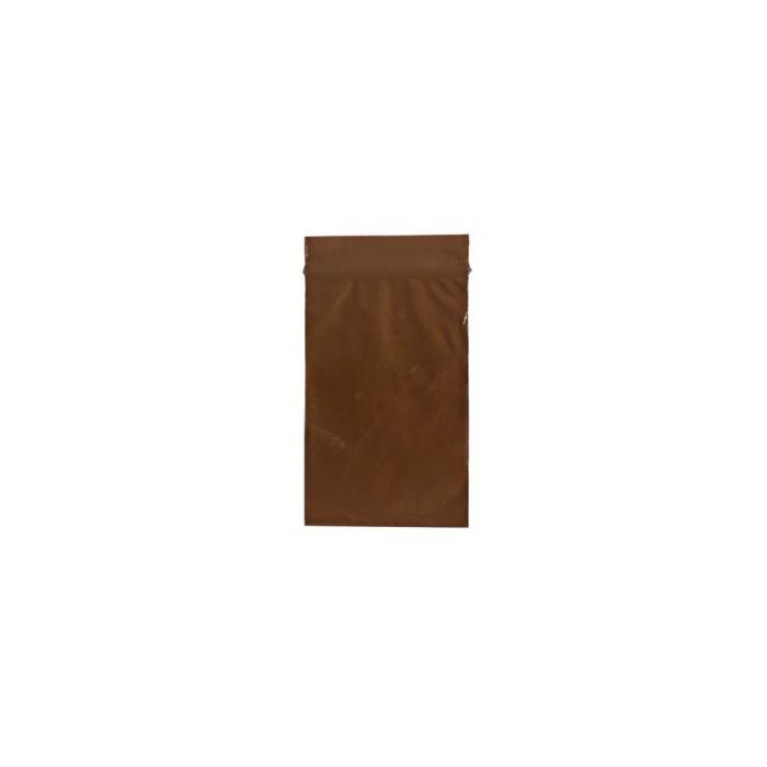 RECLOSABLE ZIP BAG - AMBER - 6 X 8 - 3 MIL - 1000/CASE - RDQ203