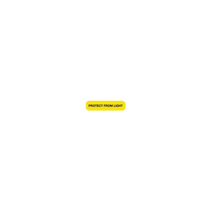 LABEL PROTECT FROM LIGHT 1 5/8 X 3/8 - RXA1263