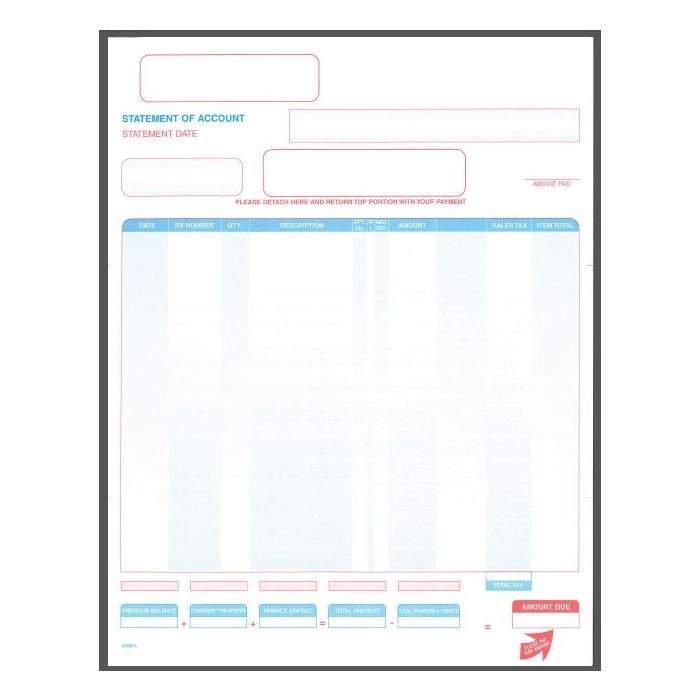 LASER STATEMENT -  ACCOUNTS RECEIVABLE - QS/1 SOFTWARE - SMLQ