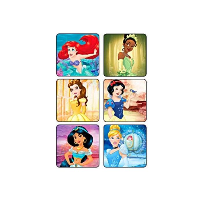STICKERS - DISNEY PRINCESS - 2-1/2 - 75/PACK - STM1410