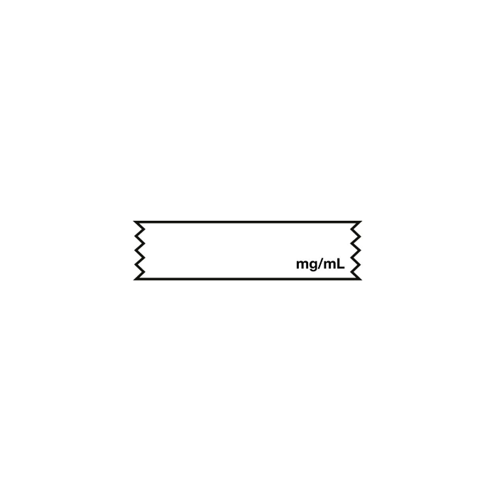 ANESTHESIA TAPE - 1 X 1/2 - BLANK - MG/ML
