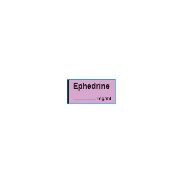 ANESTHESIA TAPE: EPHEDRINE 1/2" X 500" - TA282