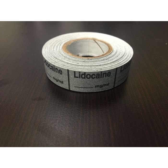ANESTHESIA TAPE - 1/2 X 500 - LIDOCAINE____MG/ML - TA300-J