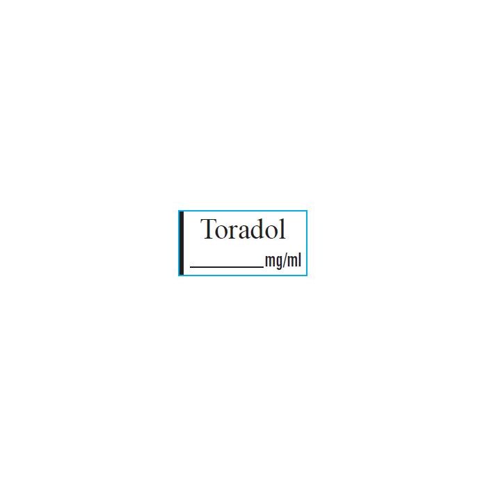 ANESTHESIA TAPE: TORADOL 1/2 X 500 - TA3223