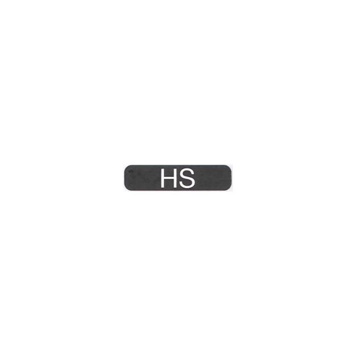 LABEL - 1-9/16 X 3/8 - TIME OF DAY - HS - TIME-HS