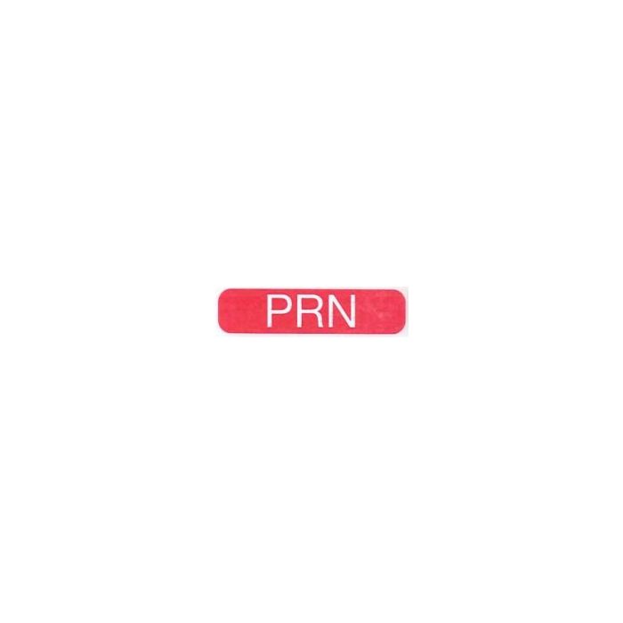 LABEL - 1-9/16 X 3/8 - TIME OF DAY - PRN - TIME-PRN