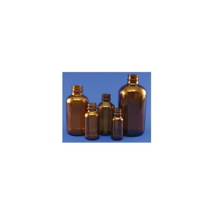 7555 BOSTON ROUND AMBER 250 ML