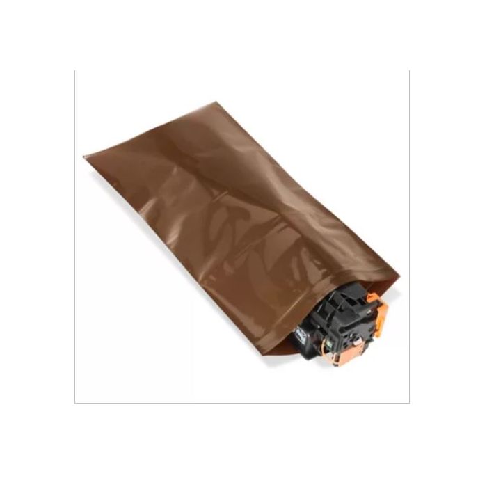 RECLOSABLE ZIP BAG - 8 X 14 - AMBER - 3 MIL - 1000/CASE - ULS13771