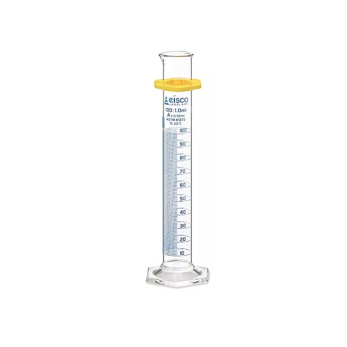 GRADUATED CYLINDER - GLASS - 100 ML
