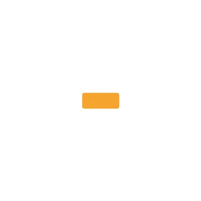 RECTANGLE ORANGE VINYL 7/8 X 3/8