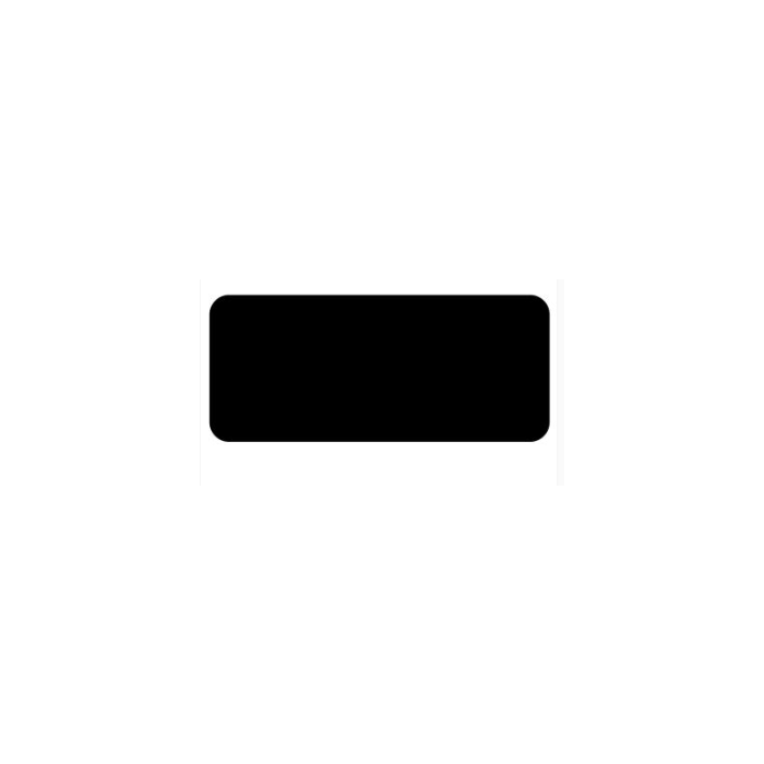 VC208 RECTANGLE BLACK VINYL