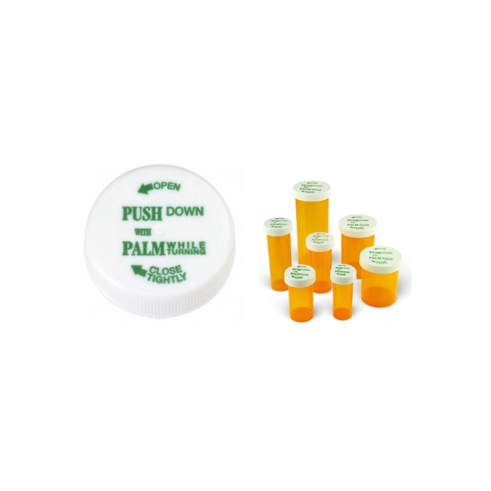 BERRY PERFECTPAK - CHILD-RESISTANT CAP - 8 DRAM