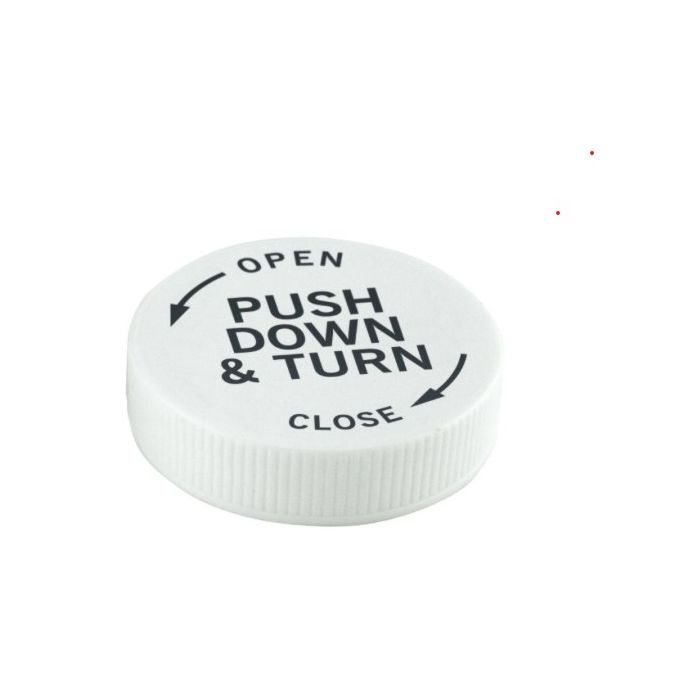 SECURE ADVANTAGE CHILD RESISTANT CAP - 20 DRAM - VSASCR20