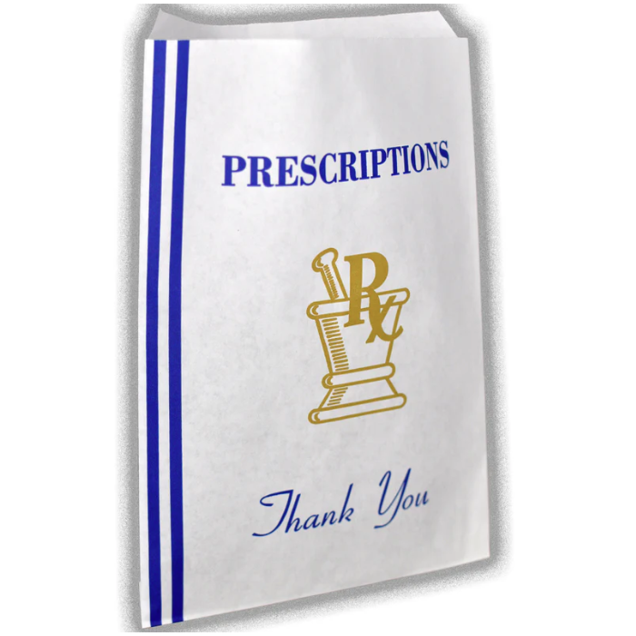 STOCK - THANK YOU - 7 X 10 - RX BAG 12