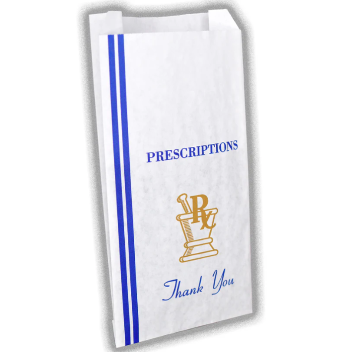 STOCK - THANK YOU - 5 X 2 X 10 - RX BAG - 23