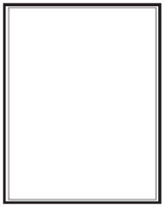 BLANK WHITE LASER LABELS 8-1/2 X 11 - 1-UP