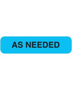 WARNING LABEL - 1-9/16 X 3/8 - AS NEEDED - 1436