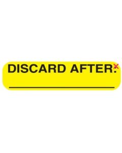 WARNING LABELS 1-709 DISCARD AFTER: