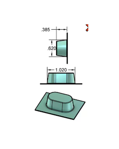 BLISTER - 31 DAY SINGLE DOSE - PVC - MEDIUM - 1000/CASE - 200-31M-PVC