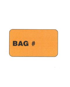 WARNING LABEL - 1-3/4 X 1 - BAG  - 5821PM9BAG