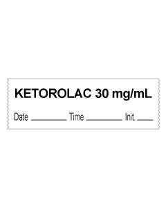 ANESTHESIA TAPE - 1/2 X 500 - KETOROLAC 30 mg/mL