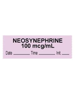 ANESTHESIA TAPE - 1/2 X 500 - NEOSYNEPHRINE 100 mcg/mL - 59726959-DS