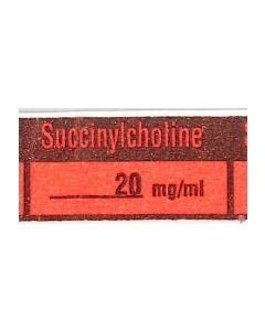 SUCCINYLCHOLINE 20 MG/ML