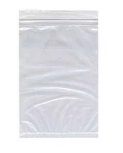 RECLOSABLE ZIP BAG - 2 X 5 - 2 MIL - 1000/CASE - A14