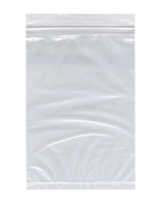 RECLOSABLE ZIP BAG - 4 X 4 - 2 MIL - 1000/CASE - A18