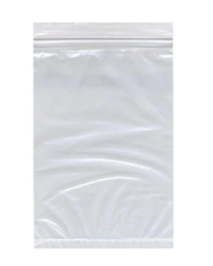 RECLOSABLE ZIP BAG - 4 X 8 - 2 MIL - 1000/CASE - A20