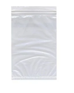 RECLOSABLE ZIP BAG - 6 X 12 - 2 MIL - 1000/CASE - A35
