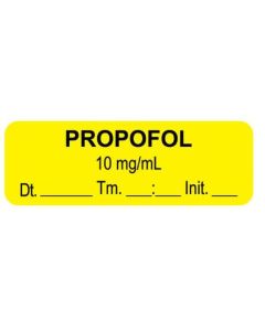 LABEL PROPOFOL 10 MG/ML - AL01010-D