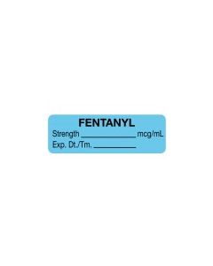 LABEL FENTANYL MCG/ML 1 1/2 X 1/2 - AL764