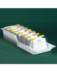 RX TRIAGE TRAY - PLASTIC - 14 DIVIDERS - AP23238