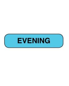 WARNING LABEL - 1-9/16 X 3/8 - EVENING - AP39903