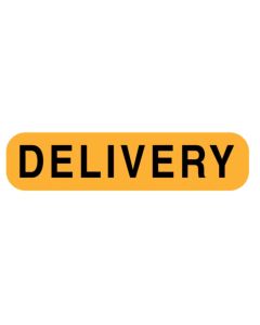 WARNING LABEL - 1-9/16 X 3/8 - DELIVERY - AP40107